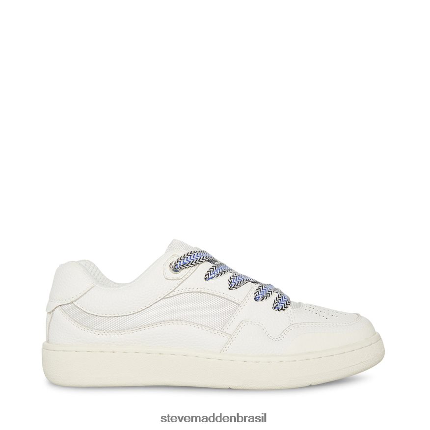 calçados couro branco homens Steve Madden jayme ZTFPZH913