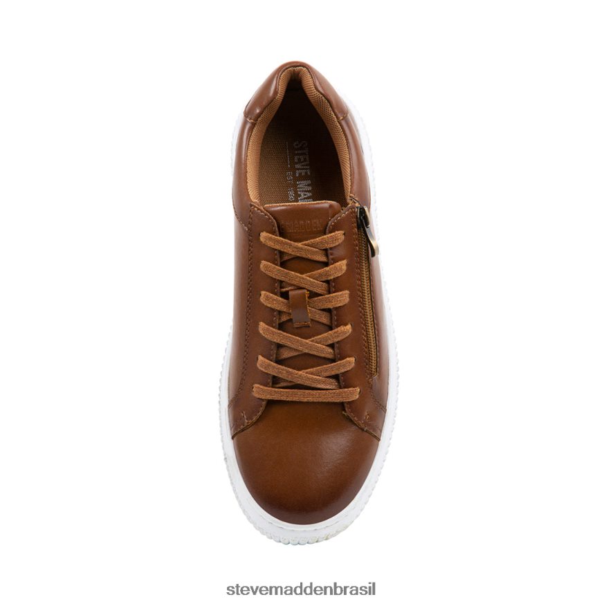 calçados couro bronzeado homens Steve Madden niziam ZTFPZH912