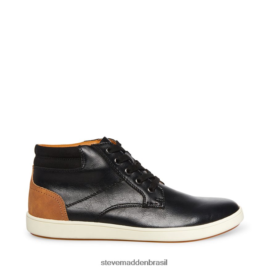 calçados preto homens Steve Madden briga ZTFPZH1084