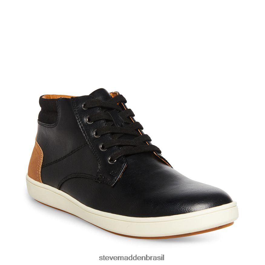 calçados preto homens Steve Madden briga ZTFPZH1084