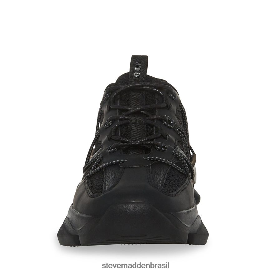 calçados preto homens Steve Madden tempestade ZTFPZH917