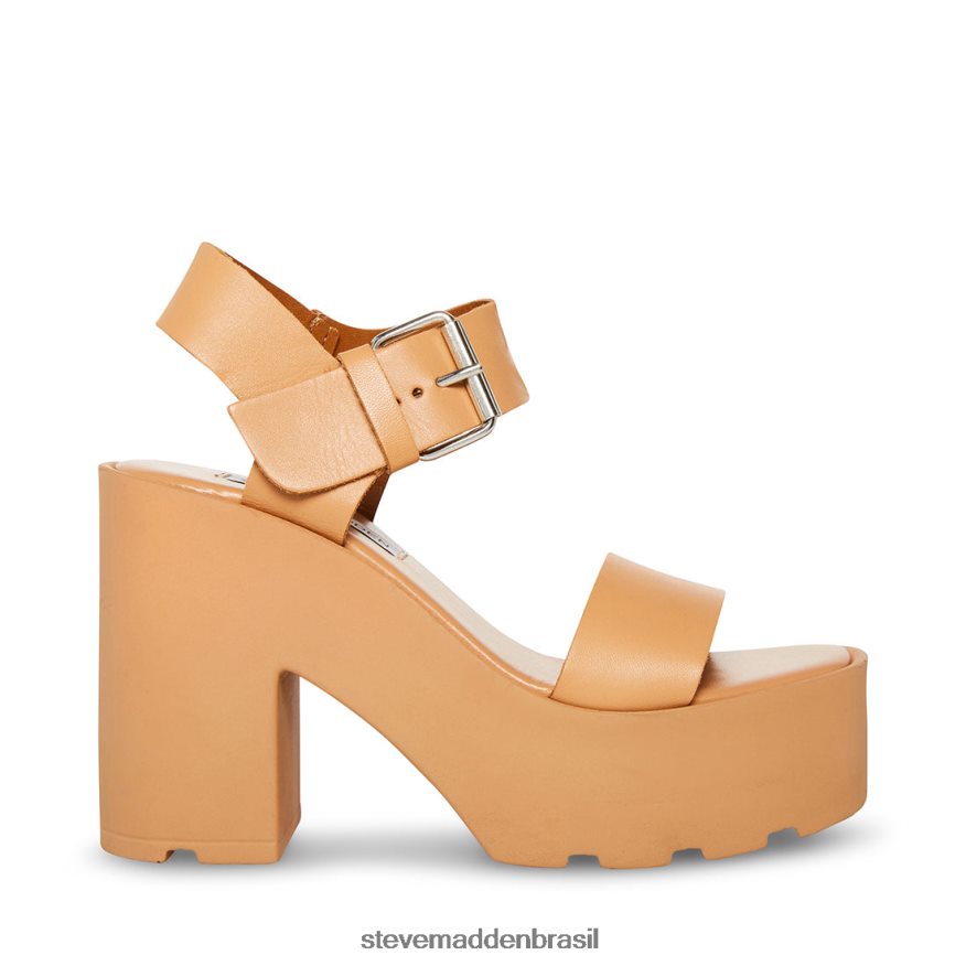 calçados couro bronzeado mulheres Steve Madden vesta ZTFPZH74