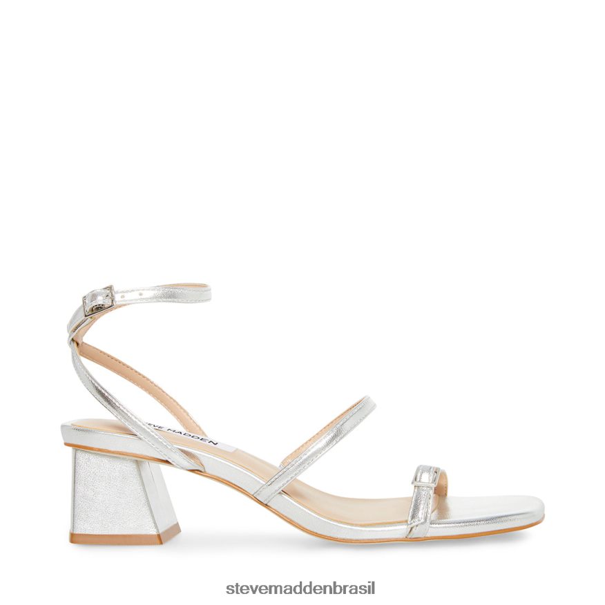 calçados prata mulheres Steve Madden Amália ZTFPZH546