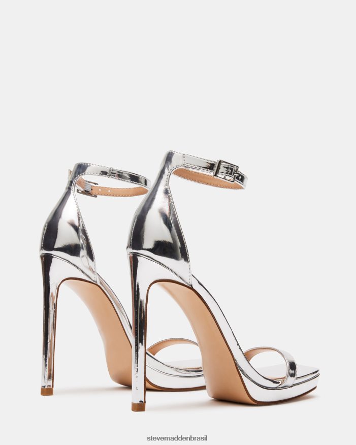 calçados prata mulheres Steve Madden iridessa ZTFPZH547