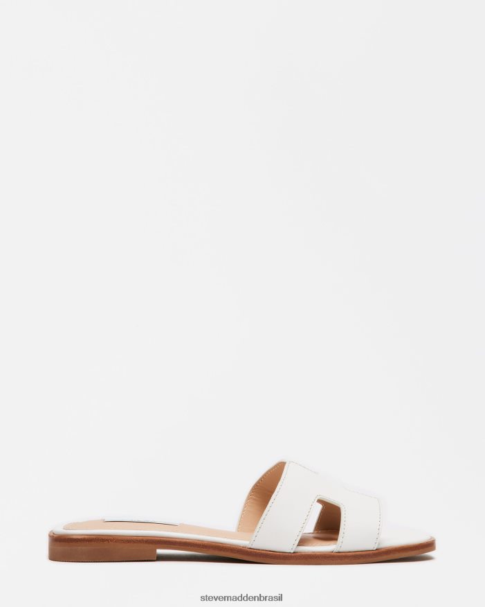 calçados couro branco mulheres Steve Madden Hadyn ZTFPZH6