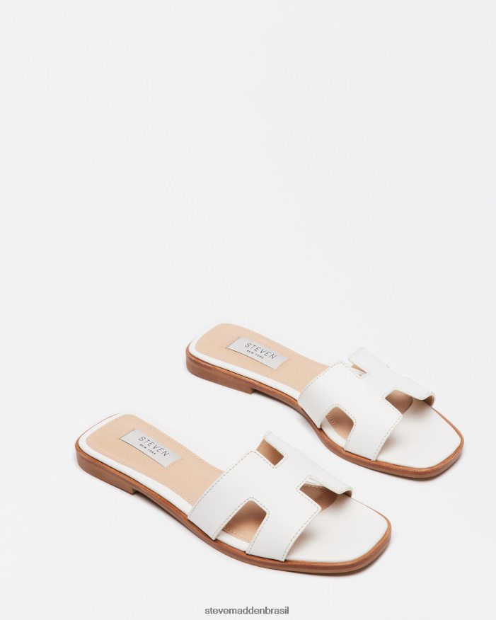 calçados couro branco mulheres Steve Madden Hadyn ZTFPZH6