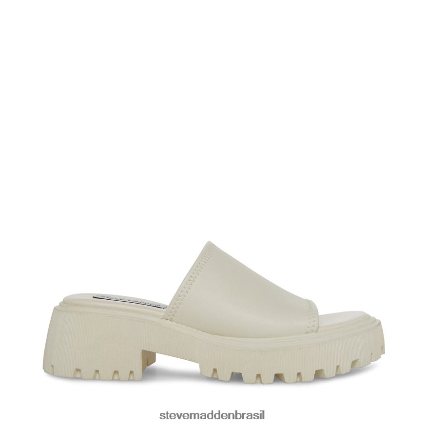 calçados couro branco mulheres Steve Madden Sofia ZTFPZH58