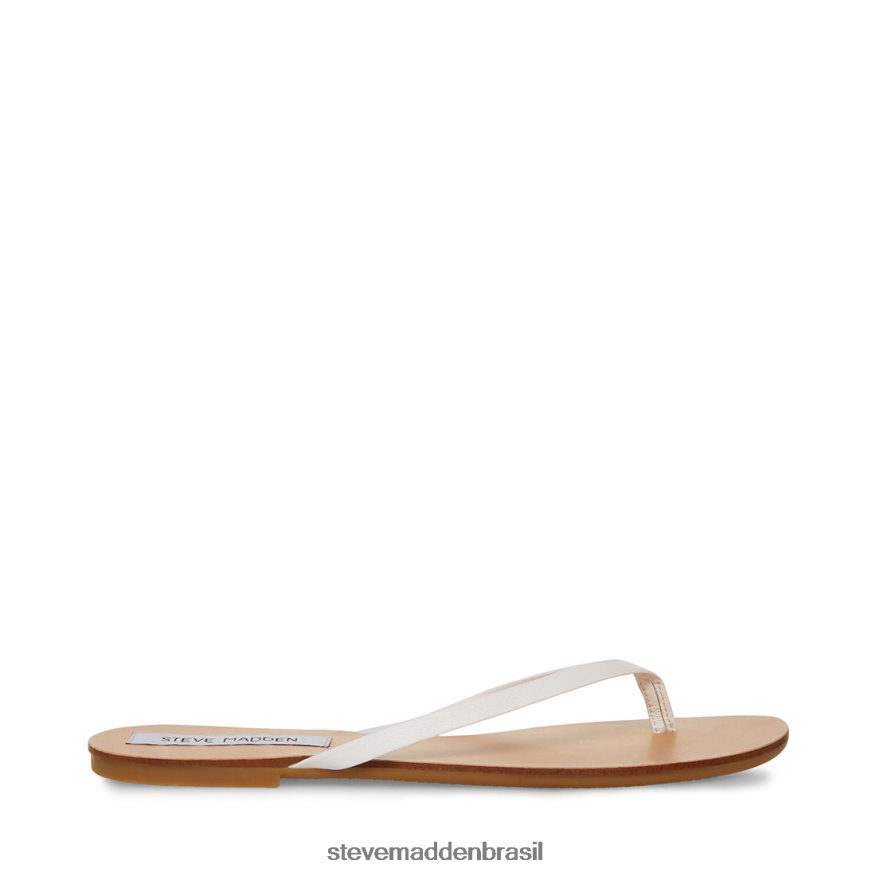 calçados couro branco mulheres Steve Madden imagem ZTFPZH171