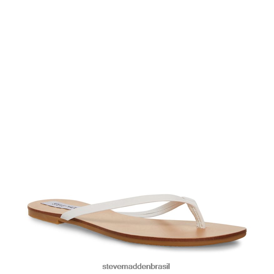 calçados couro branco mulheres Steve Madden imagem ZTFPZH171