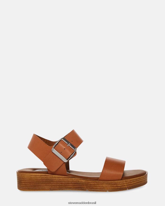 calçados couro bronzeado mulheres Steve Madden Keanan ZTFPZH15