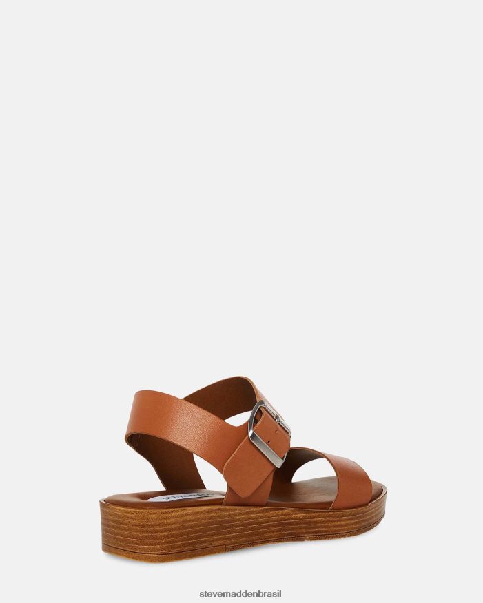 calçados couro bronzeado mulheres Steve Madden Keanan ZTFPZH15