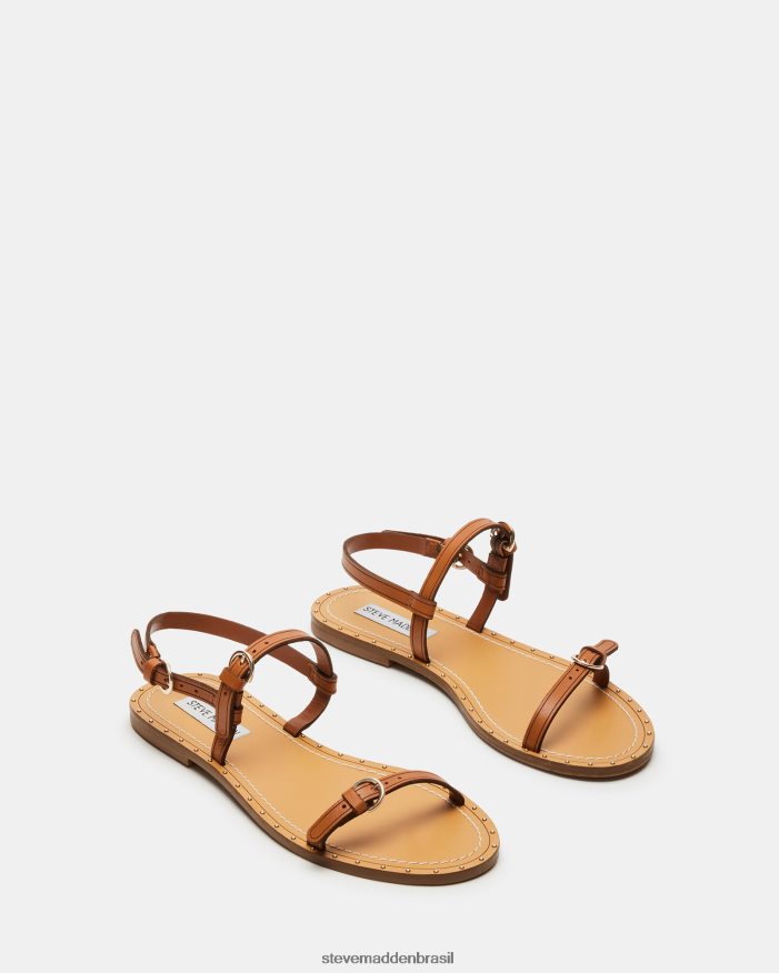 calçados couro bronzeado mulheres Steve Madden Raquel ZTFPZH103