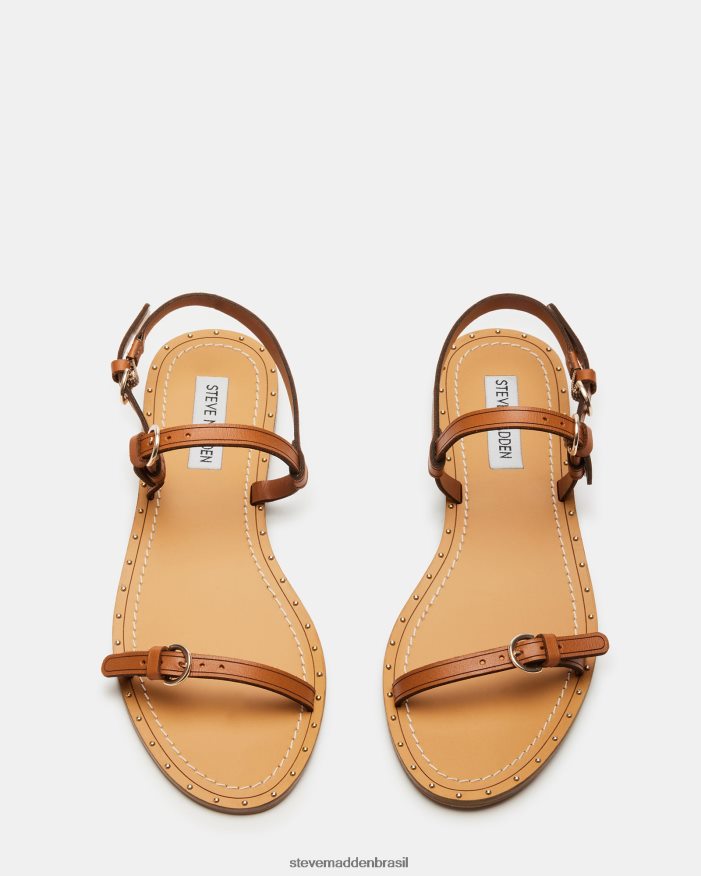 calçados couro bronzeado mulheres Steve Madden Raquel ZTFPZH103