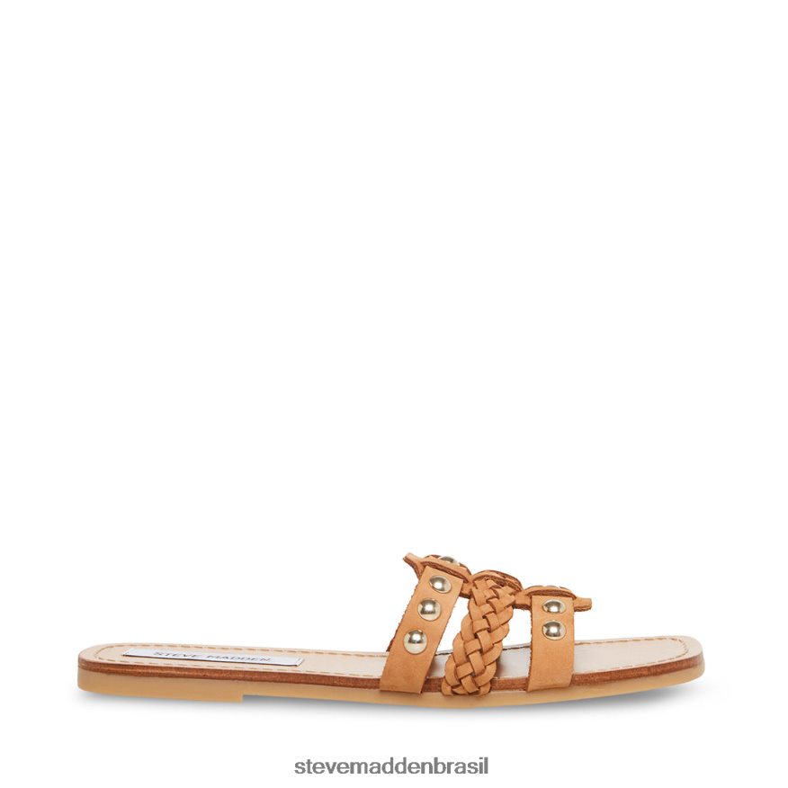 calçados couro bronzeado mulheres Steve Madden paraíso ZTFPZH137