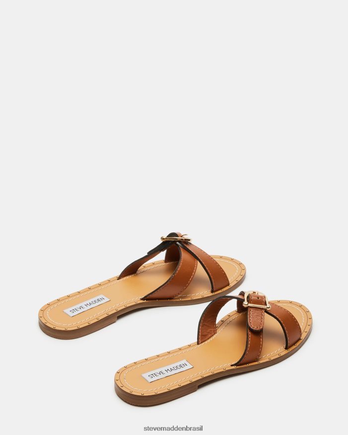 calçados couro conhaque mulheres Steve Madden rizz ZTFPZH95