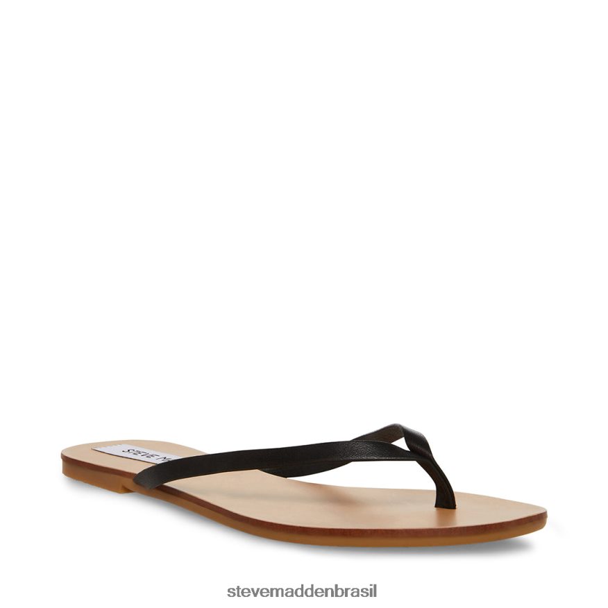 calçados couro preto mulheres Steve Madden imagem ZTFPZH170