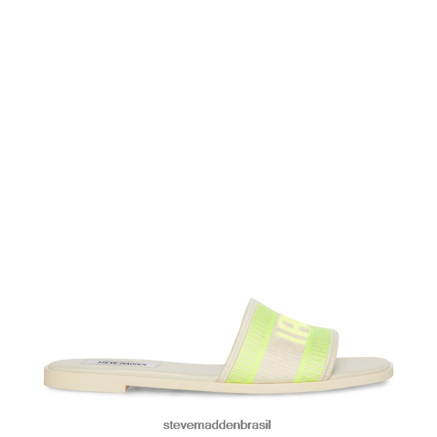 calçados néon amarelo mulheres Steve Madden nox ZTFPZH182