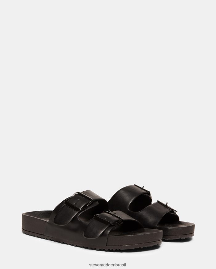 calçados preto mulheres Steve Madden ursinho ZTFPZH178