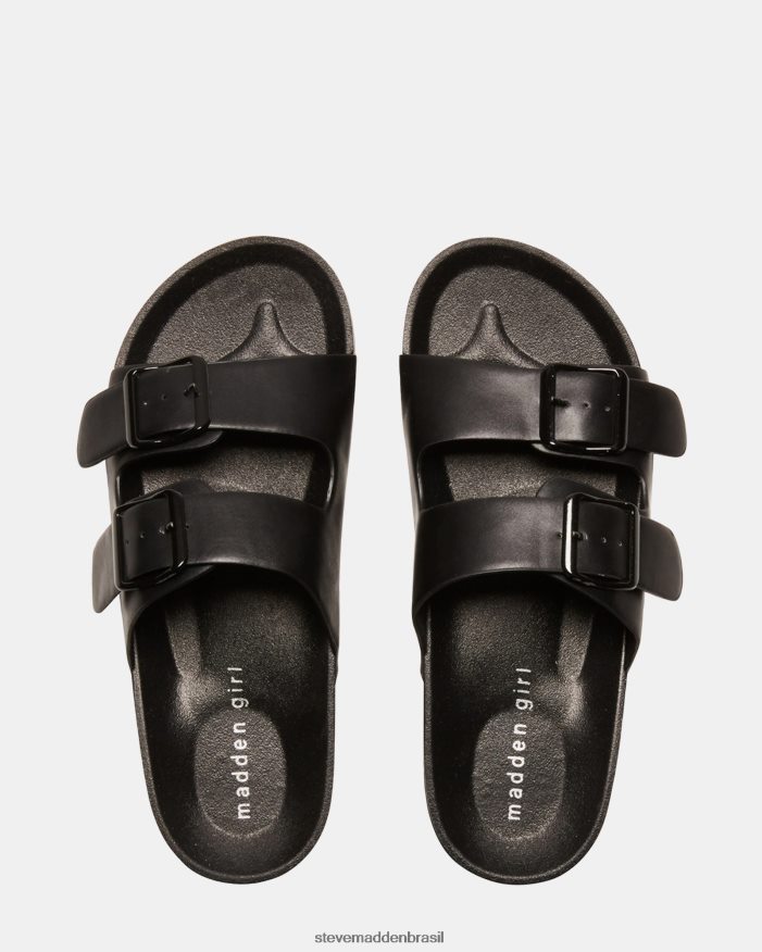 calçados preto mulheres Steve Madden ursinho ZTFPZH178