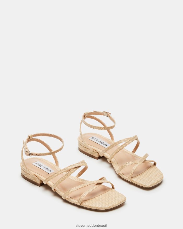 calçados ráfia natural mulheres Steve Madden prazeroso ZTFPZH51