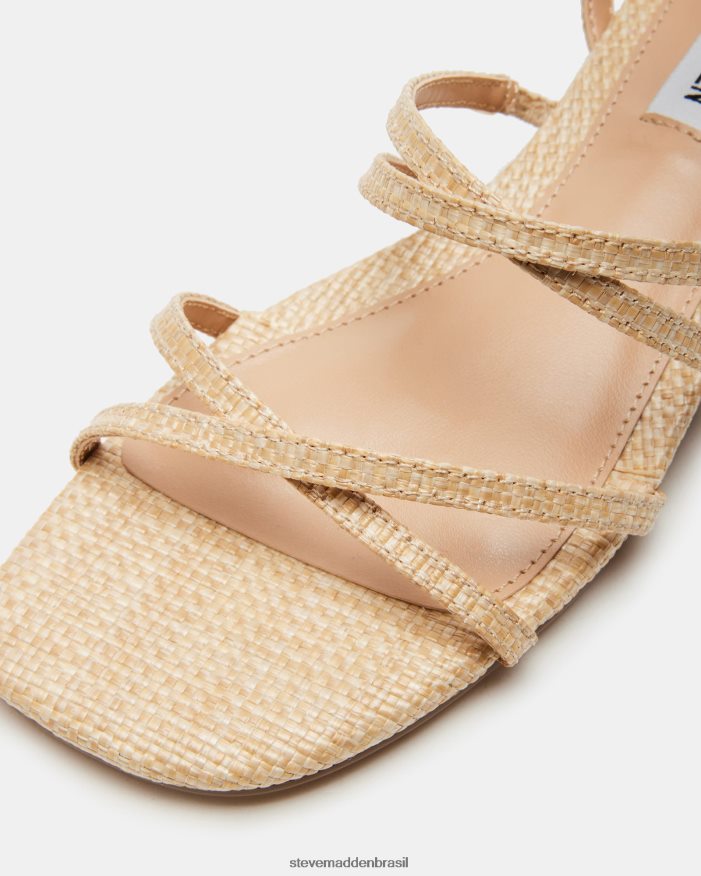 calçados ráfia natural mulheres Steve Madden prazeroso ZTFPZH51