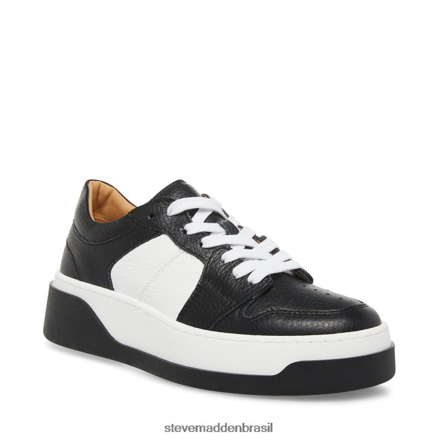 calçados Branco preto mulheres Steve Madden Joey ZTFPZH329