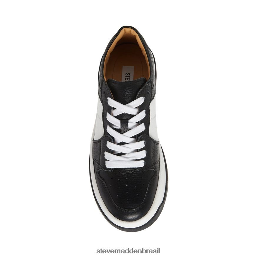 calçados Branco preto mulheres Steve Madden Joey ZTFPZH329