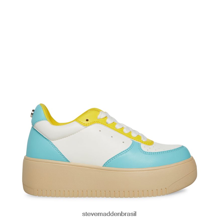 calçados azul amarelo mulheres Steve Madden foguete ZTFPZH335