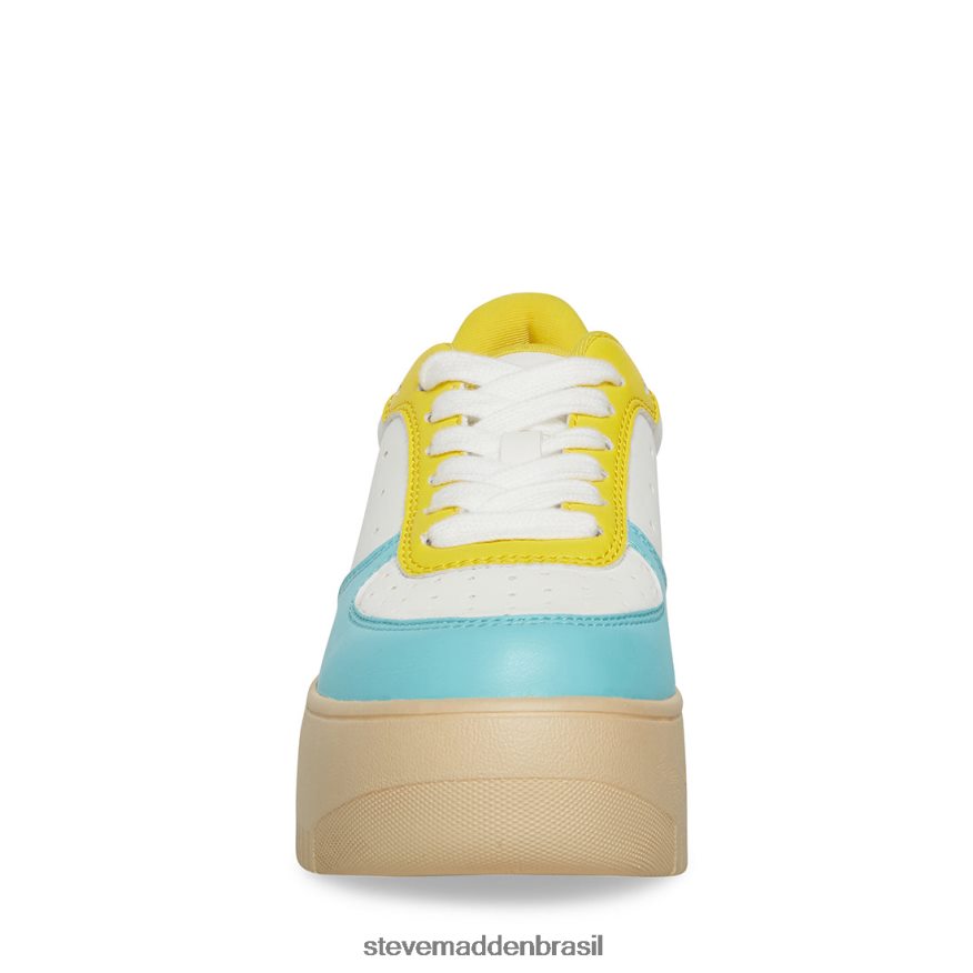 calçados azul amarelo mulheres Steve Madden foguete ZTFPZH335