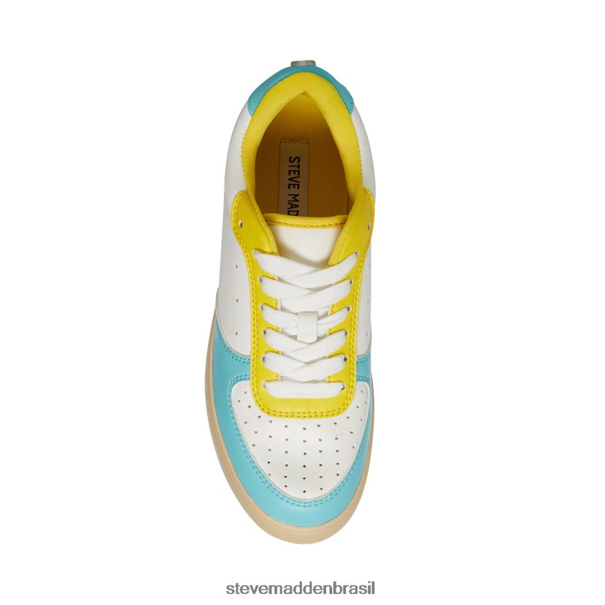 calçados azul amarelo mulheres Steve Madden foguete ZTFPZH335