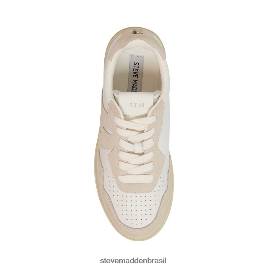 calçados branco cinza mulheres Steve Madden jazz ZTFPZH283