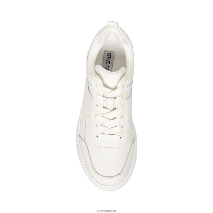 calçados branco mulheres Steve Madden Joãozinho ZTFPZH259