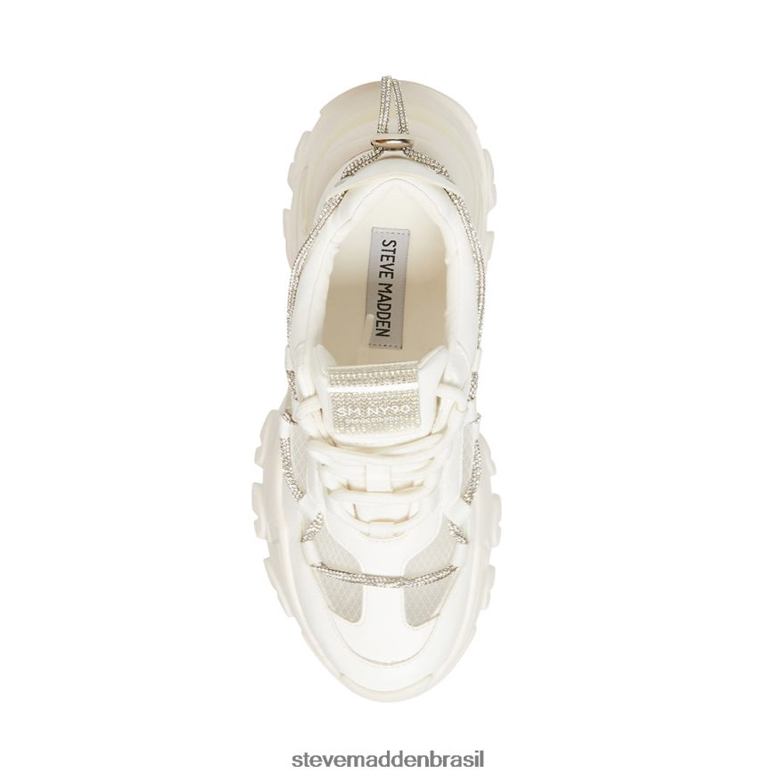 calçados branco mulheres Steve Madden milagres ZTFPZH307