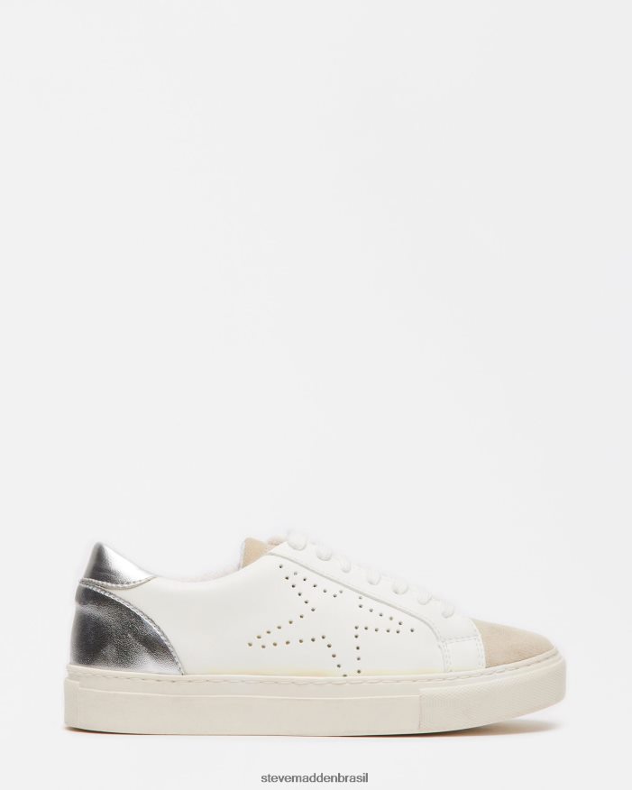 calçados branco mulheres Steve Madden reza ZTFPZH243