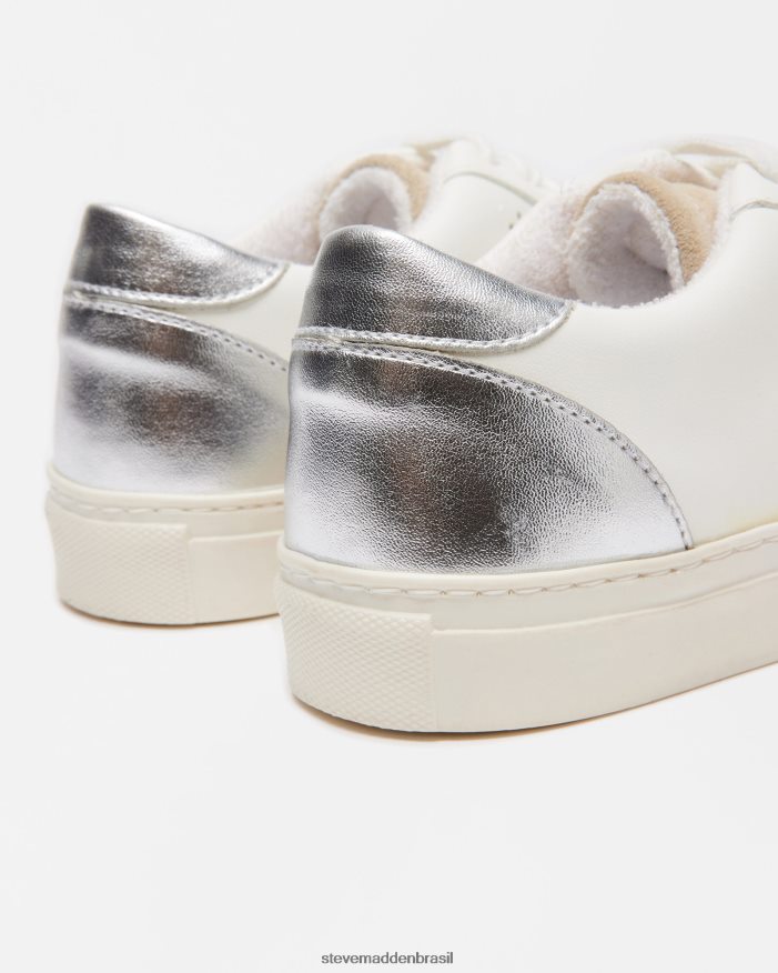 calçados branco mulheres Steve Madden reza ZTFPZH243