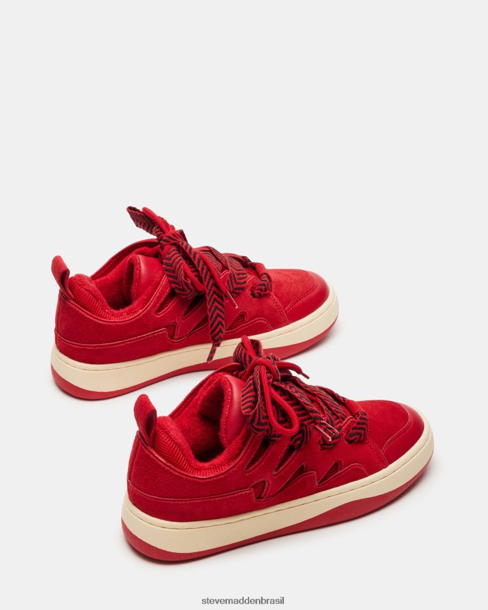 calçados multi vermelho mulheres Steve Madden rugindo ZTFPZH239